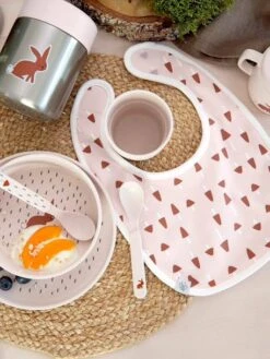 Lot De 5 Bavoirs Bébé LÄSSIG En Coton Biologique Lot De 5 Little Forest Renard - Lassig -Vertbaudet Soldes Magasin lot de 5 bavoirs bebe lassig en coton biologique 2