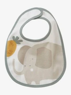 Lot De 7 Bavoirs Naissance En Coton Bio* Vertbaudet Blanc Jungle - Vertbaudet 10 Lot De 7 Bavoirs Naissance En Coton Bio* Vertbaudet Blanc Jungle - Vertbaudet -Vertbaudet Soldes Magasin lot de 7 bavoirs naissance en coton bio vertbaudet 4