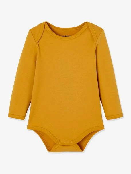 Lot De 7 Bodies Manches Longues Ouverture US Bébé BASICS Lot Vert Grisé - Vertbaudet 6 Lot De 7 Bodies Manches Longues Ouverture US Bébé BASICS Lot Vert Grisé - Vertbaudet – Image 6