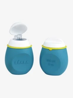 Lot De Gourdes Pour Compotes BEABA Babysqueez' 2 En 1 + Squeez'portion Blue - Beaba 10 Lot De Gourdes Pour Compotes BEABA Babysqueez' 2 En 1 + Squeez'portion Blue - Beaba -Vertbaudet Soldes Magasin lot de gourdes pour compotes beaba babysqueez 2 en 1 squeezportion 4