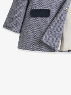 Manteau Chic Bébé CYRILLUS En Lainage Marine - Cyrillus -Vertbaudet Soldes Magasin manteau chic bebe cyrillus en lainage 2