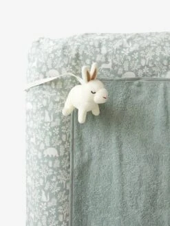 Matelas à Langer + 2 Tapis De Change DANS LES BOIS Vert Sauge - Vertbaudet -Vertbaudet Soldes Magasin matelas a langer 2 tapis de change dans les bois 3