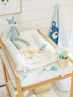 Matelas à Langer Lionceau Blanc Imprimé - Vertbaudet -Vertbaudet Soldes Magasin matelas a langer lionceau 2