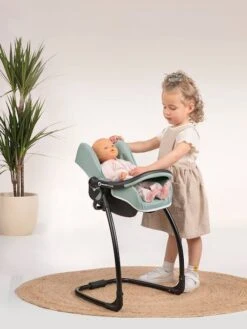 Maxi Cosi Et Chaise Haute 3 En 1 - SMOBY Vert - Smoby