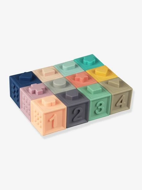 Mes Premiers Cubes éducatifs - Babytolove Pastel Multicolore - Baby To Love 2 Mes Premiers Cubes éducatifs - Babytolove Pastel Multicolore - Baby To Love – Image 2