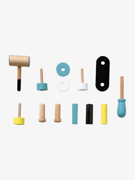 Mon Premier établi En Bois FSC® Multicolore - Vertbaudet 6 Mon Premier établi En Bois FSC® Multicolore - Vertbaudet – Image 6