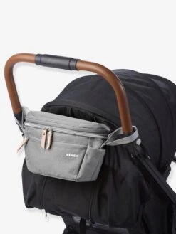 Organisateur De Poussette Biarritz BEABA Gris Chiné - Beaba -Vertbaudet Soldes Magasin organisateur de poussette biarritz beaba 3