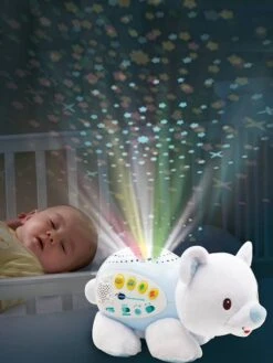 Ourson Dodo Nuit étoilée VTECH Blanc - Toutes Les Marques -Vertbaudet Soldes Magasin ourson dodo nuit etoilee vtech 4