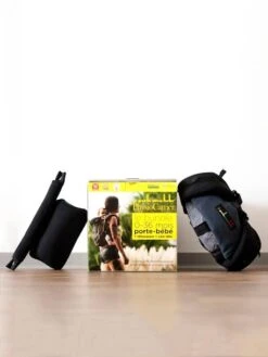 Pack Bundle Porte-bébé + Réhausseur + Cale-tête PhysioCarrier LOVE RADIUS By JE PORTE MON BEBE Noir/anthracite - Love Radius JPMB -Vertbaudet Soldes Magasin pack bundle porte bebe rehausseur cale tete physiocarrier love radius by je porte mon bebe 4