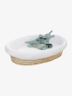 Panier à Langer En Feuilles De Maïs Naturel - Vertbaudet -Vertbaudet Soldes Magasin panier a langer en feuilles de mais 3