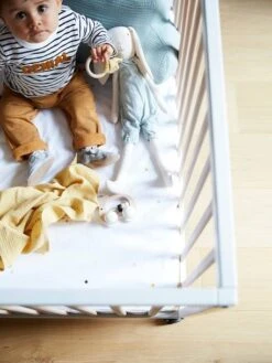 Parc En Bois Flexipark VERTBAUDET Gris - Vertbaudet -Vertbaudet Soldes Magasin parc en bois flexipark vertbaudet 3