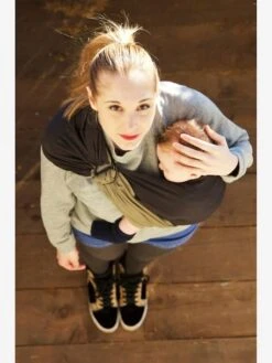 Petite écharpe Sans Noeud LOVE RADIUS Anthracite Olive - Love Radius JPMB -Vertbaudet Soldes Magasin petite echarpe sans noeud love radius 3