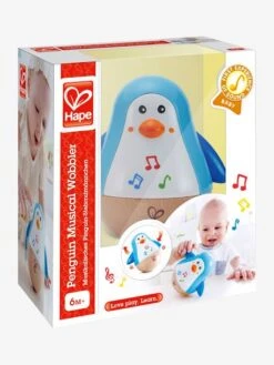 Pingouin Culbuto Musical HAPE Bleu - Hape 9 Pingouin Culbuto Musical HAPE Bleu - Hape -Vertbaudet Soldes Magasin pingouin culbuto musical hape 4