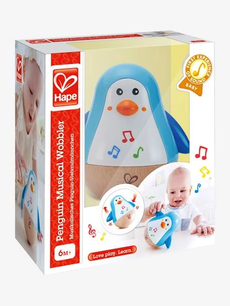 Pingouin Culbuto Musical HAPE Bleu - Hape 5 Pingouin Culbuto Musical HAPE Bleu - Hape – Image 5