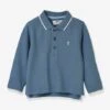 Polo Bébé CYRILLUS Coton Bio Bleu Ciel - Cyrillus