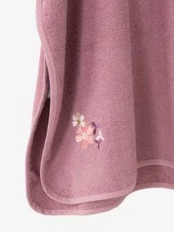 Poncho De Bain Personnalisable Biche Parme - Vertbaudet -Vertbaudet Soldes Magasin poncho de bain personnalisable biche 2