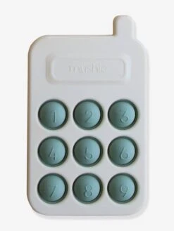 Pop-it Téléphone - MUSHIE Rose - Mushie -Vertbaudet Soldes Magasin pop it telephone mushie 1