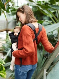 Porte-bébé Ventral Vertbaudet Noir - Vertbaudet -Vertbaudet Soldes Magasin porte bebe ventral vertbaudet 3