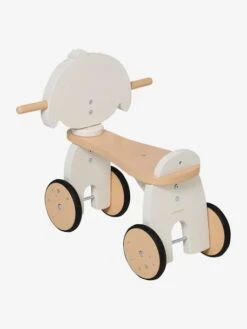 Porteur Lapin En Bois FSC® Gris - Vertbaudet -Vertbaudet Soldes Magasin porteur lapin en bois fsc 2