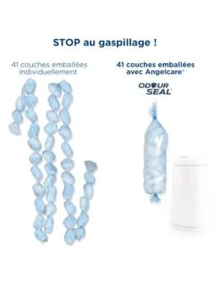 Poubelle à Couches Dress Up ANGELCARE Blanc - Angelcare -Vertbaudet Soldes Magasin poubelle a couches dress up angelcare 5