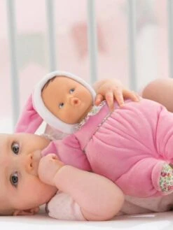 Poupée Babipouce Jardin En Fleurs - COROLLE Rose - Corolle -Vertbaudet Soldes Magasin poupee babipouce jardin en fleurs corolle 2