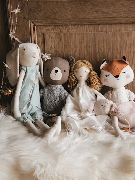 Poupée Dame Renarde Orange - Vertbaudet 3 Poupée Dame Renarde Orange - Vertbaudet – Image 3