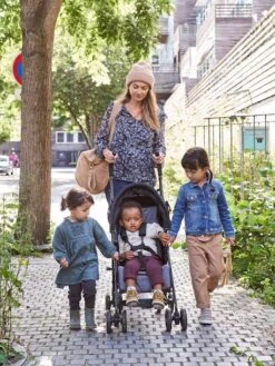 Poussette-canne Multiposition Vertbaudet Facilcity 2 Noir/gris - Vertbaudet -Vertbaudet Soldes Magasin poussette canne multiposition vertbaudet facilcity 2 2