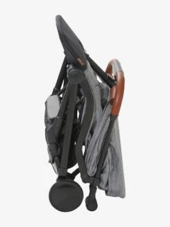 Poussette Citadine Vertbaudet Microcity Gris Chiné/noir - Vertbaudet -Vertbaudet Soldes Magasin poussette citadine vertbaudet microcity 2