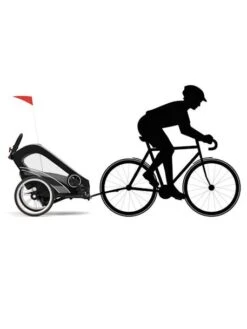 Poussette Zeno Bike One Box CYBEX Noir - Cybex 10 Poussette Zeno Bike One Box CYBEX Noir - Cybex -Vertbaudet Soldes Magasin poussette zeno bike one box cybex 4