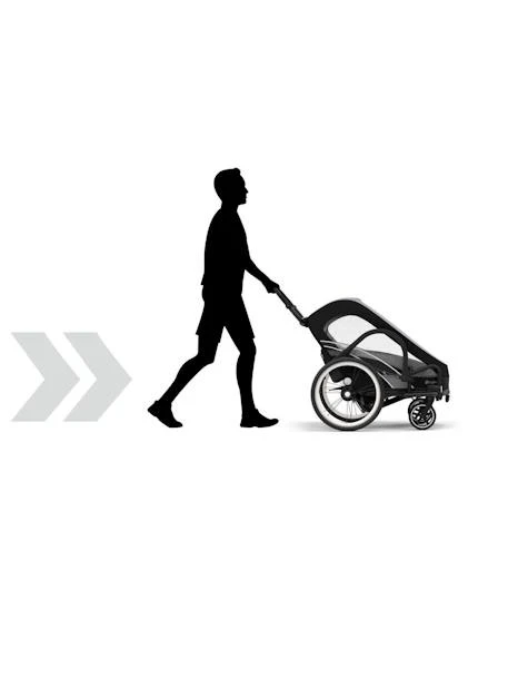 Poussette Zeno Bike One Box CYBEX Noir - Cybex 6 Poussette Zeno Bike One Box CYBEX Noir - Cybex – Image 6