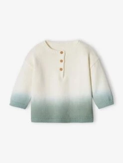 Pull Bébé Tie And Dye écru - Vertbaudet