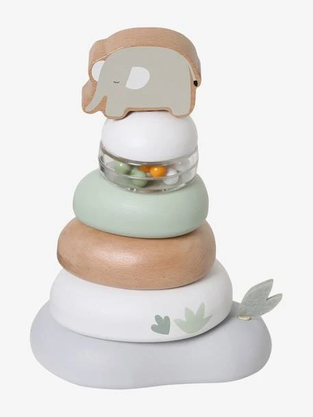 Pyramide à Empiler En Bois FSC® Rose - Vertbaudet 3 Pyramide à Empiler En Bois FSC® Rose - Vertbaudet – Image 3