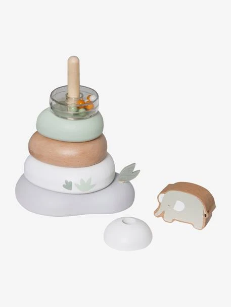 Pyramide à Empiler En Bois FSC® Rose - Vertbaudet 6 Pyramide à Empiler En Bois FSC® Rose - Vertbaudet – Image 6