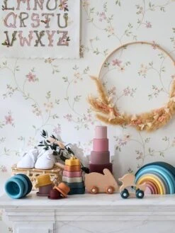 Pyramide à Empiler En Silicone Multicolor - Vertbaudet -Vertbaudet Soldes Magasin pyramide a empiler en silicone 4