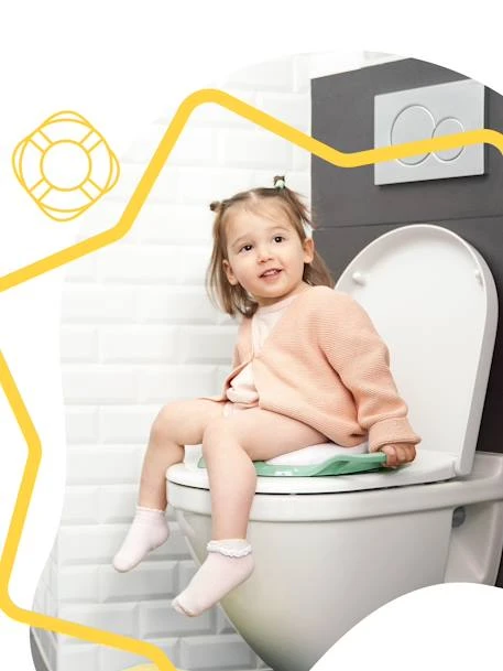 Réducteur De Toilettes BADABULLE Montagne Vert-blanc - Badabulle 2 Réducteur De Toilettes BADABULLE Montagne Vert-blanc - Badabulle – Image 2