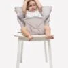 Rehausseur BABYTOLOVE Chaise Nomade Blanc / Marine - Baby To Love