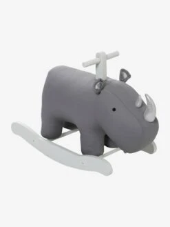 Rhinocéros à Bascule FSC® Gris - Vertbaudet