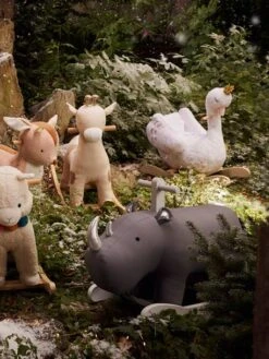 Rhinocéros à Bascule FSC® Gris - Vertbaudet -Vertbaudet Soldes Magasin rhinoceros a bascule fsc 3