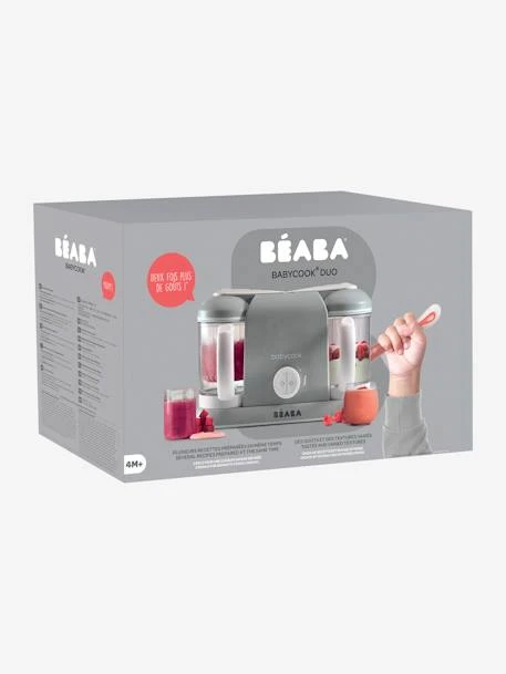 Robot Babycook Duo BEABA Gris/blanc - Beaba 4 Robot Babycook Duo BEABA Gris/blanc - Beaba – Image 4