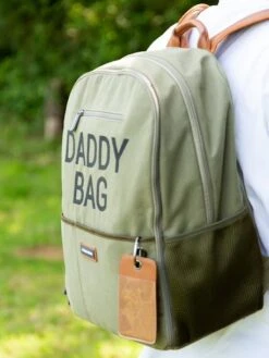 Sac à Dos à Langer Daddy Bag CHILDHOME Kaki - Childhome -Vertbaudet Soldes Magasin sac a dos a langer daddy bag childhome 2