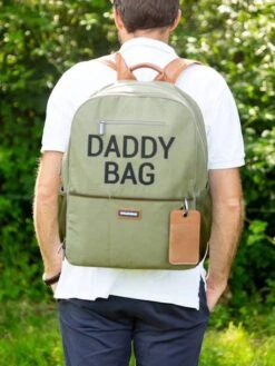 Sac à Dos à Langer Daddy Bag CHILDHOME Kaki - Childhome