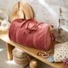 Sac à Langer Baby Roll En Velours Bois De Rose Grenier - Vertbaudet
