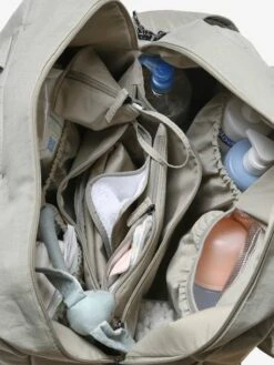 Sac à Langer En Lin Et Coton Bilbao Kaki - Vertbaudet -Vertbaudet Soldes Magasin sac a langer en lin et coton bilbao 5