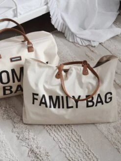 Sac à Langer Family Bag CHILDHOME Vert Clair Uni Avec Decor - Childhome -Vertbaudet Soldes Magasin sac a langer family bag childhome 3