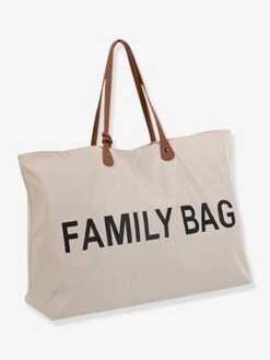 Sac à Langer Family Bag CHILDHOME Vert Clair Uni Avec Decor - Childhome -Vertbaudet Soldes Magasin sac a langer family bag childhome 4