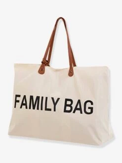 Sac à Langer Family Bag CHILDHOME Vert Clair Uni Avec Decor - Childhome -Vertbaudet Soldes Magasin sac a langer family bag childhome 5