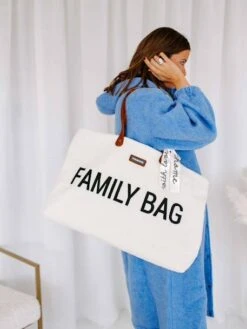Sac à Langer Family Bag CHILDHOME écru - Childhome