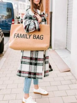 Sac à Langer Family Bag CHILDHOME écru - Childhome -Vertbaudet Soldes Magasin sac a langer family bag childhome 9