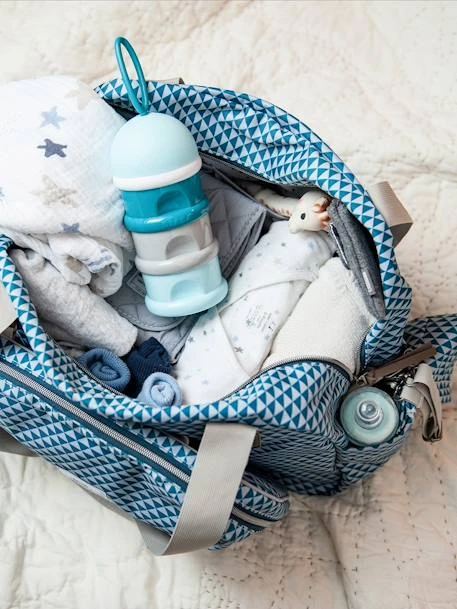 Sac à Langer Genève II BEABA Rouge Imprimé - Beaba 4 Sac à Langer Genève II BEABA Rouge Imprimé - Beaba – Image 4