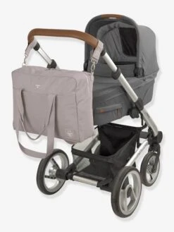 Sac à Langer Green Label LÄSSIG Coton Essential Taupe - Lassig -Vertbaudet Soldes Magasin sac a langer green label lassig coton essential 2